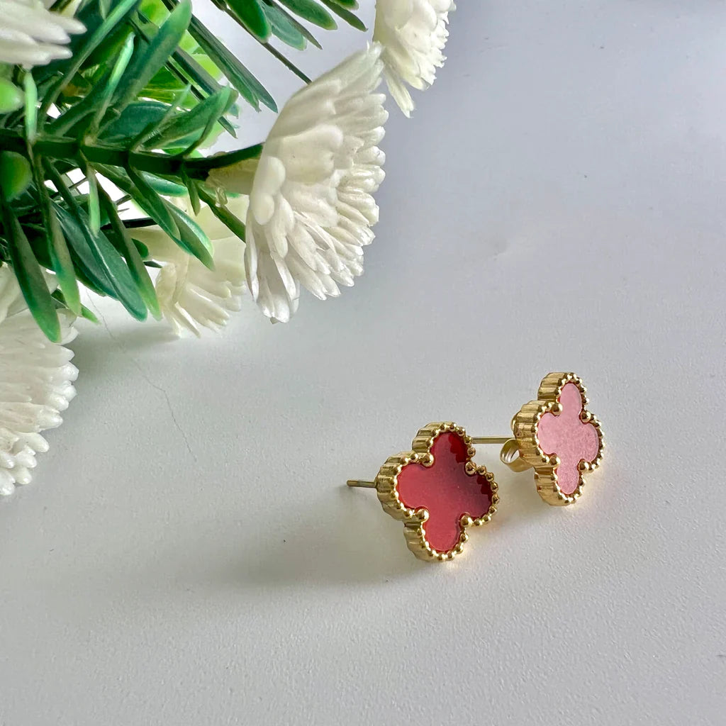 Red Clover Jewelry Set