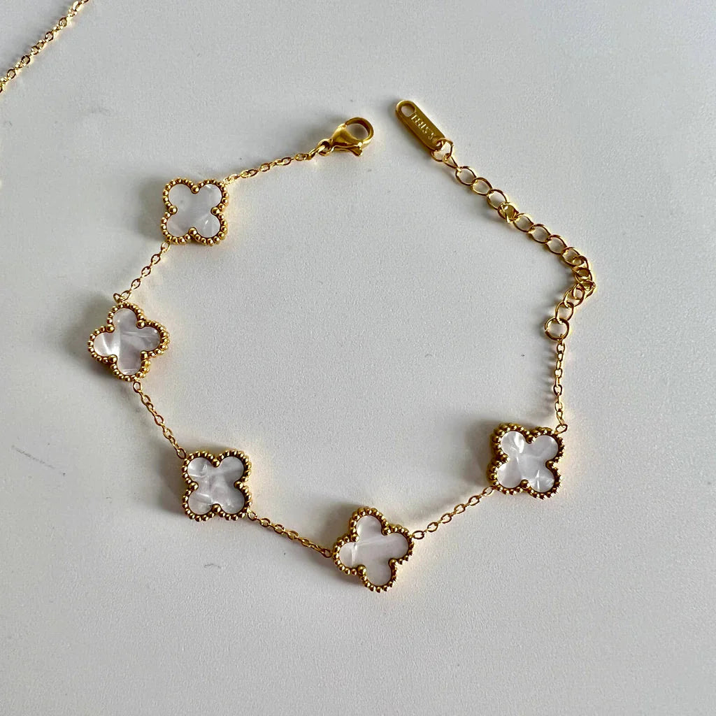 Four Leaf Clover Jewelry Set