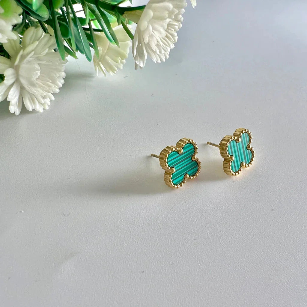 Four Leaf Clover Jewelry Set