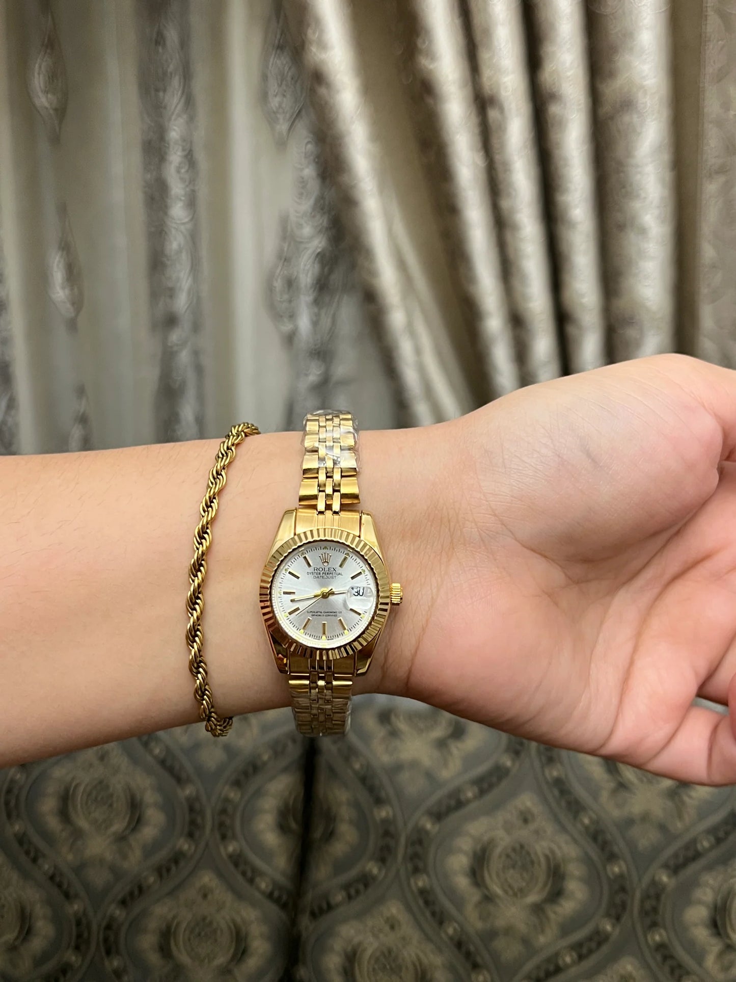 Rolex Mini Dial Dated